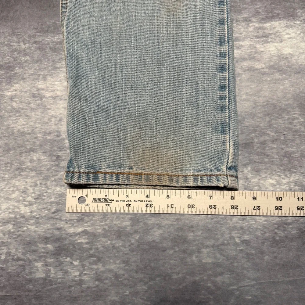 Vintage Levi's 505 Jeans Mens W36 L30 Regular Fit Light Wash‎ Denim Pants